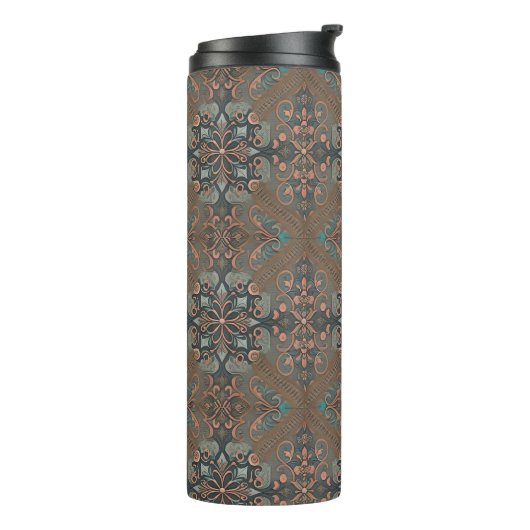 Bouteilles Isothermes Homely cottage pattern (Tourné sur la gauche)