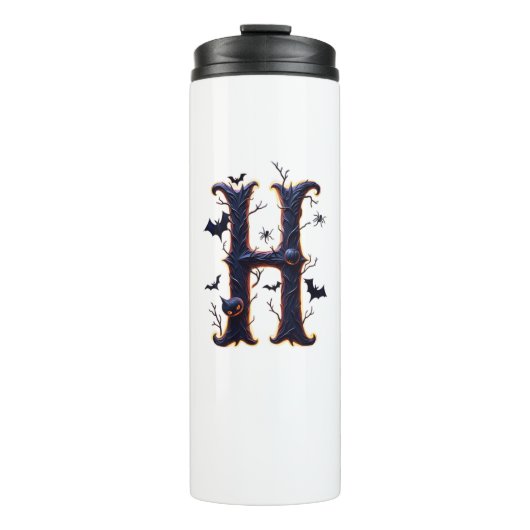 Bouteilles Isothermes Hommes de la lettre H effrayante (Devant)
