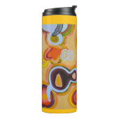 Bouteilles Isothermes horloge jaune (Tourné sur la gauche)