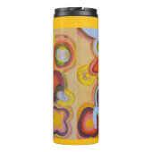 Bouteilles Isothermes horloge jaune (Dos)