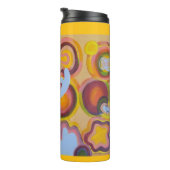 Bouteilles Isothermes horloge jaune (Tourné sur la droite)