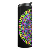 Bouteilles Isothermes Horloge Kaleidoscope Mandala I + tes idées (Tourné sur la gauche)