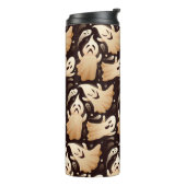 Bouteilles Isothermes Horreur Boo Ghost Motif Halloween (Tourné sur la gauche)