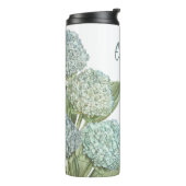 Bouteilles Isothermes Hortensia Bleu (Tourné sur la gauche)