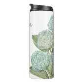 Bouteilles Isothermes Hortensia Bleu (Tourné sur la droite)