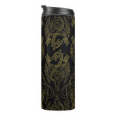 Bouteilles Isothermes HOUSE OF THE DRAGON | Gold Filigree Dragon Pattern (Tourné sur la droite)