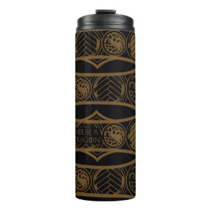 Bouteilles Isothermes HOUSE OF THE DRAGON   Targaryen Stripe Pattern