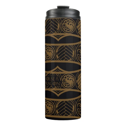 Bouteilles Isothermes HOUSE OF THE DRAGON | Targaryen Stripe Pattern (Devant)