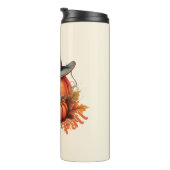 Bouteilles Isothermes Howdy Fall - Vibes d'automne rustiques (Tourné sur la droite)