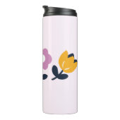 Bouteilles Isothermes Hugs d'avril et nez mouillé - partie florale (Tourné sur la droite)