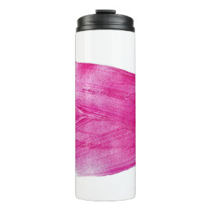 Bouteilles Isothermes Huile rose chatoyante : Aquarelle Abstraite