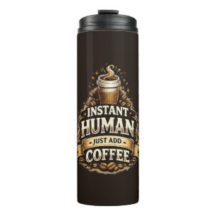 Bouteilles Isothermes Humain Instantané Ajoutez Seulement du Café – Amat