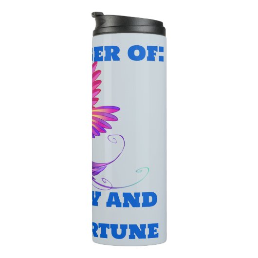 Bouteilles Isothermes Hummingbird Love, Joy & Good Fortune | (Tourné sur la droite)