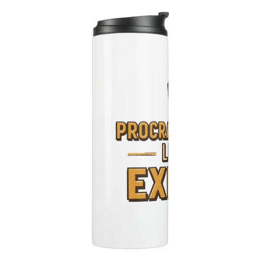 Bouteilles Isothermes Humorous Procrastinator with Coffee (Tourné sur la gauche)