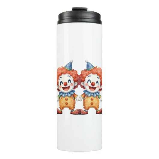 Bouteilles Isothermes Humour de cirque clownesque (Devant)