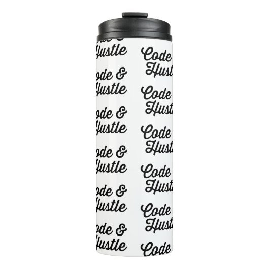 Bouteilles Isothermes Hustle et code (Devant)