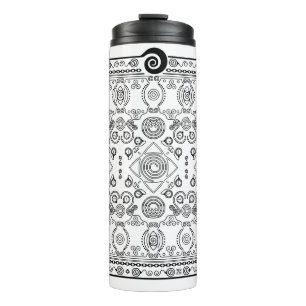 Bouteilles Isothermes Hypno Spiral Bandana Thermal Voyage Tumbler