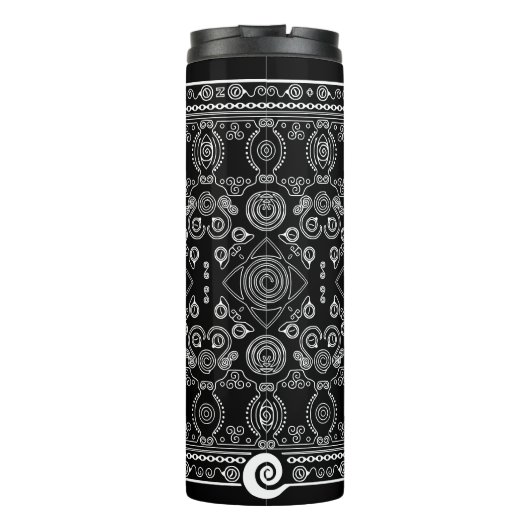 Bouteilles Isothermes Hypno Spiral Bandana Thermal Voyage Tumbler (Dos)