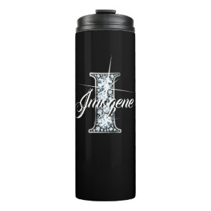 Bouteilles Isothermes I Faux Diamond Bling Monogramme