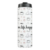 Bouteilles Isothermes I like my cream and sugar in my coffee (Devant)