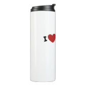 Bouteilles Isothermes I love cats (Tourné sur la gauche)