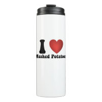 I Love Mashed Potatoes Thanksgiving Diner Cadeau