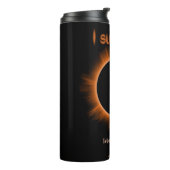 Bouteilles Isothermes I Survived 2024 Solar Eclipse Thermal Tumbler (Tourné sur la gauche)