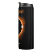 Bouteilles Isothermes I Survived 2024 Solar Eclipse Thermal Tumbler (Tourné sur la droite)