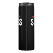 Bouteilles Isothermes I Work With Superheroes -- Autism Awareness -- Emb (Dos)