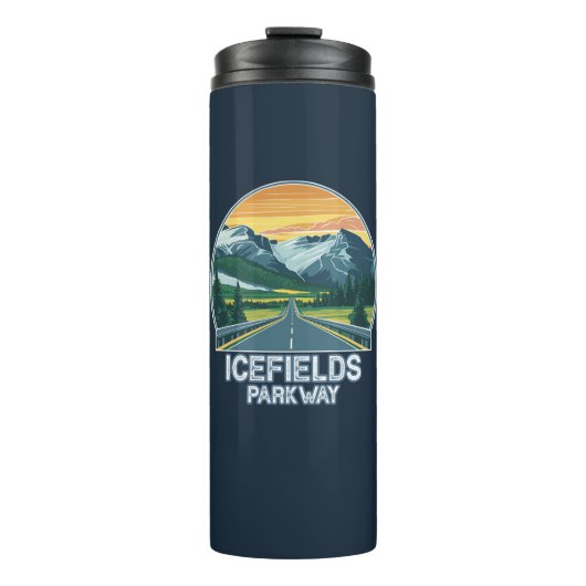 Bouteilles Isothermes Icefields Parcours Alberta Canada Vista (Devant)