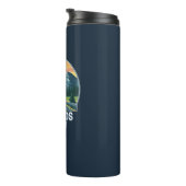 Bouteilles Isothermes Icefields Parcours Alberta Canada Vista (Tourné sur la droite)