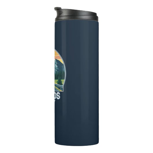 Bouteilles Isothermes Icefields Parcours Alberta Canada Vista (Tourné sur la droite)