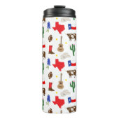 Bouteilles Isothermes Icônes du Texas (Devant)