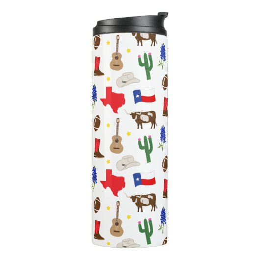 Bouteilles Isothermes Icônes du Texas (Tourné sur la gauche)