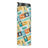 Bouteilles Isothermes Iconique de plombier professionnel (Tourné sur la droite)