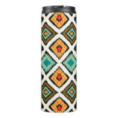Bouteilles Isothermes Ikat géométrique, folklore texture tribale. (Dos)