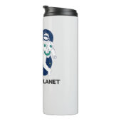 Bouteilles Isothermes Il n'y a pas de planète B - Jour de la Terre (Tourné sur la droite)