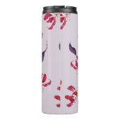 Bouteilles Isothermes Illustration à main florale Lily motif (Dos)