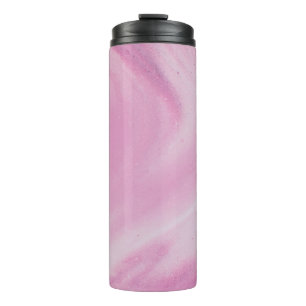 BOUTEILLES ISOTHERMES ILLUSTRATION ABSTRAC PASTEL ROSE