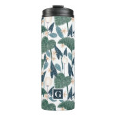 Bouteilles Isothermes Illustration botanique Plante Maman Monogramme (Devant)