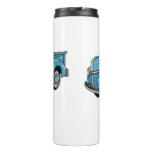 Bouteilles Isothermes Illustration classique de la caricature pour camio (Dos)