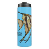 Bouteilles Isothermes Illustration d'angelfish (Devant)
