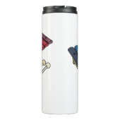 Bouteilles Isothermes Illustration de bande dessinée en Xylophone (Dos)