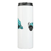 Bouteilles Isothermes Illustration de camion à ordures (Dos)