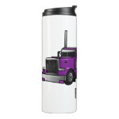 Bouteilles Isothermes Illustration de camion semi-remorque (Tourné sur la gauche)