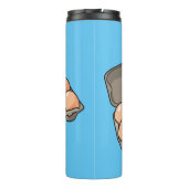 Bouteilles Isothermes Illustration de carton d'oeufs (Dos)