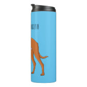 Bouteilles Isothermes Illustration de chien de chien de chien de chien d (Tourné sur la droite)