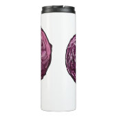 Bouteilles Isothermes Illustration de chou rouge (Dos)