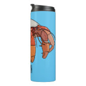 Bouteilles Isothermes Illustration de crabe ermite (Tourné sur la droite)