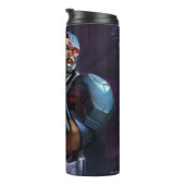 Bouteilles Isothermes Illustration de Cyborg en crise infinie (Tourné sur la droite)